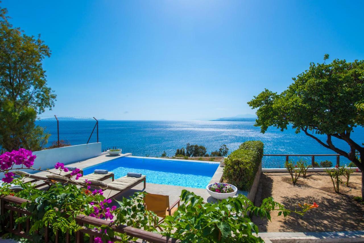 Helidoni Hill Seaview Family Villa Palaiokastro  Exterior photo